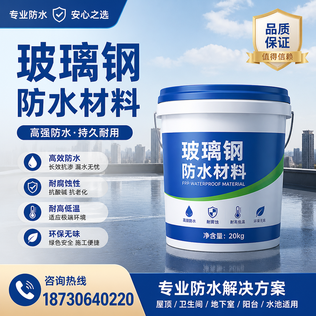 了解玻璃钢防水材料的市场趋势，克孜勒苏 企业不可不知